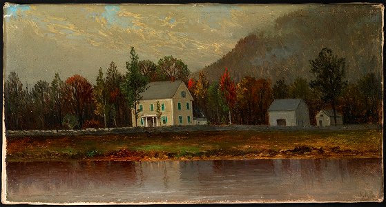 Ralph Albert Blakelock - Landscape - 1935.20 - Fogg Museum