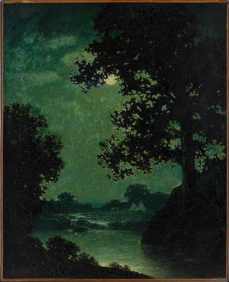 Ralph Albert Blakelock - Moonlight - 2017.62.1 - Yale University Art Gallery