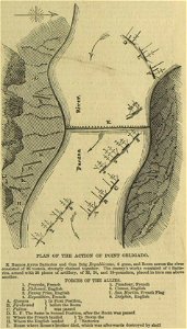 Plan of the action of Point Obligado - ILN 1846-0131-0005 (cropped)