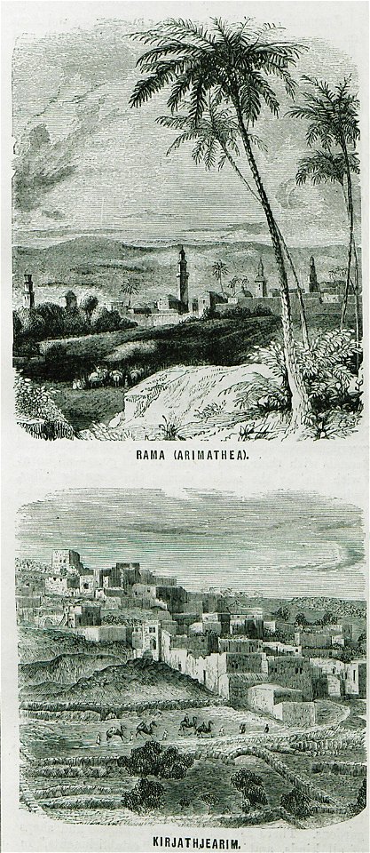 Rama (Arimathea) Kirjathjearim - Ainsworth William Francis - 1870
