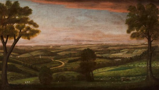 Ralph Earl - Looking East from Denny Hill