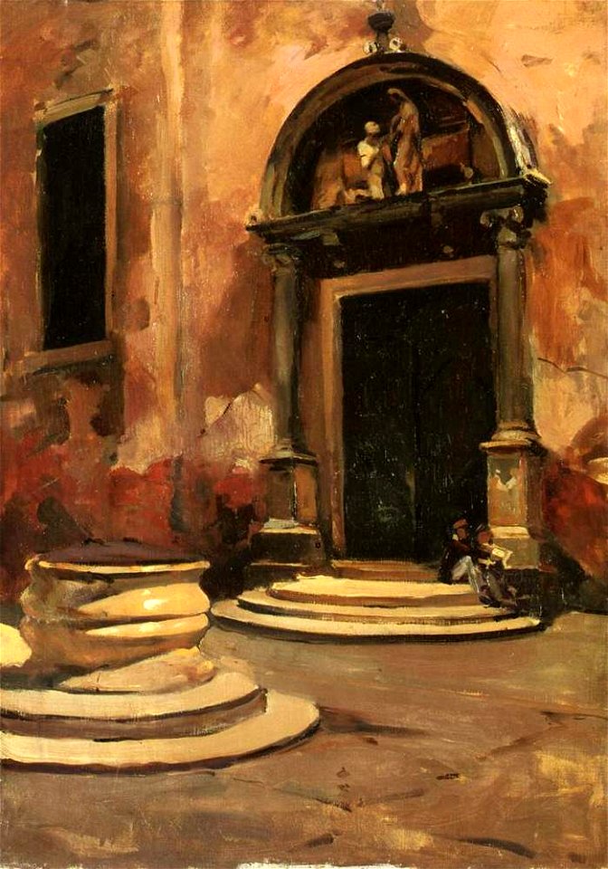 Ralf Curtis - Entrance of Little Church