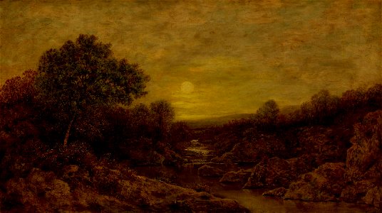 Ralph Albert Blakelock - Golden Glow - 65.38 - Museum of Fine Arts