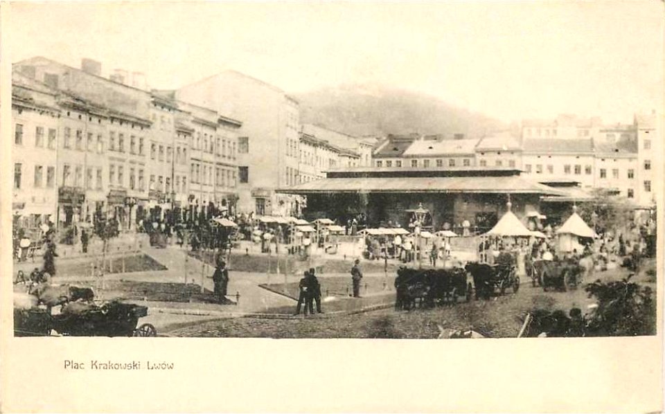 Plac Krakowski, Lwów