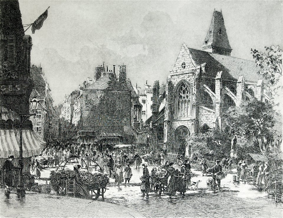 Place Saint-Medard Gustave Fraipont