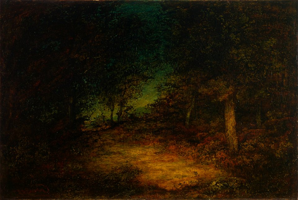 Ralph Albert Blakelock - Wood Interior - 51-1914 - Saint Louis Art Museum