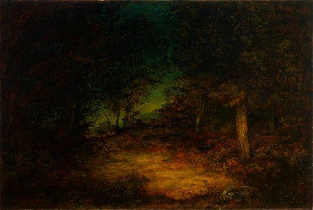 Ralph Albert Blakelock - Wood Interior - 51-1914 - Saint Louis Art Museum