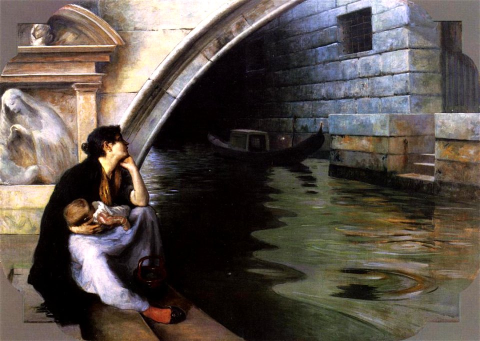 Ralph Curtis - The Bridge of Sighs, Venice