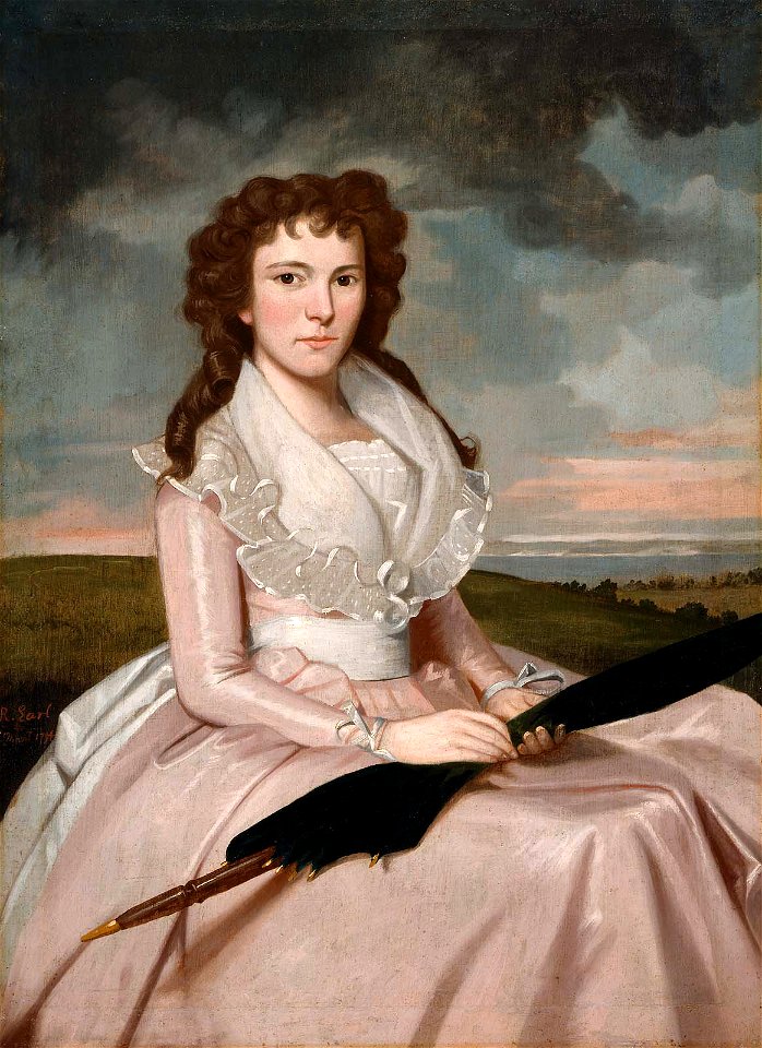 Ralph Earl - Huldah Bradley - 40.3 - Museum of Fine Arts
