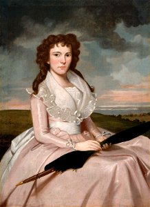 Ralph Earl - Huldah Bradley - 40.3 - Museum of Fine Arts