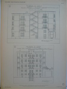 Planche 40. — Habitations en commun, centre industriel à Lyon