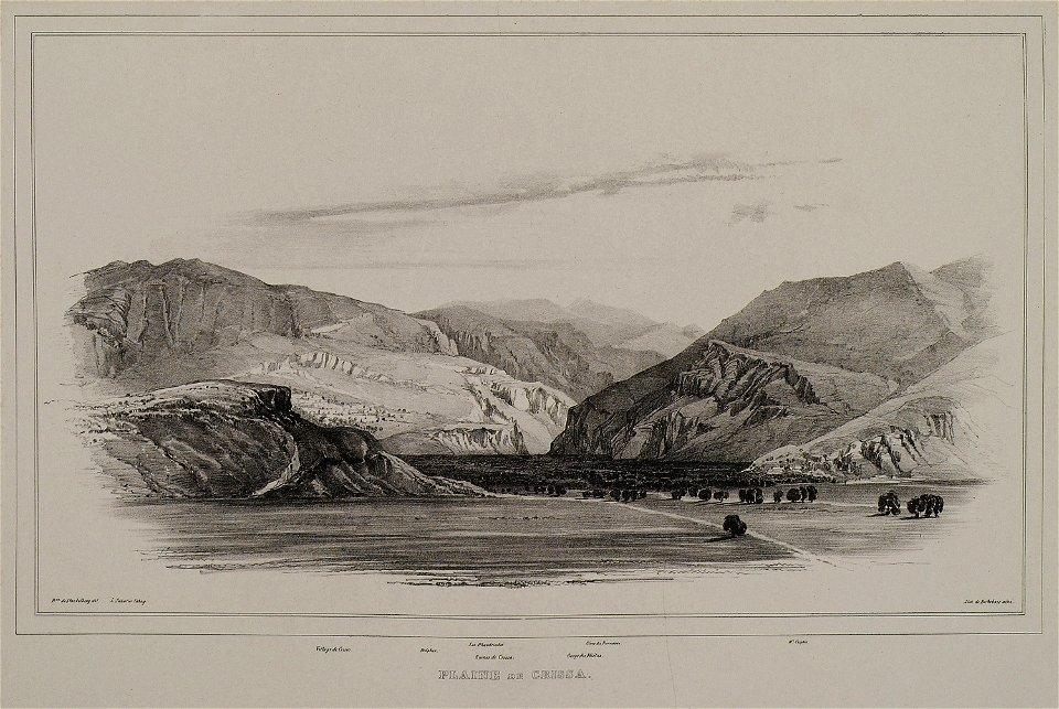 Plain de Crissa - Stackelberg Otto Magnus Von - 1834