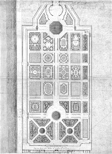 Plan du Jardin des Tuileries par Israel Silvestre 1671 - Gallica 2011 (adjusted). Free illustration for personal and commercial use.
