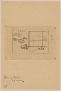 Plan of house and garden LCCN2009630213
