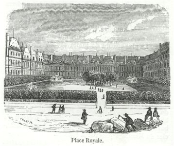 Place Royale, 1855