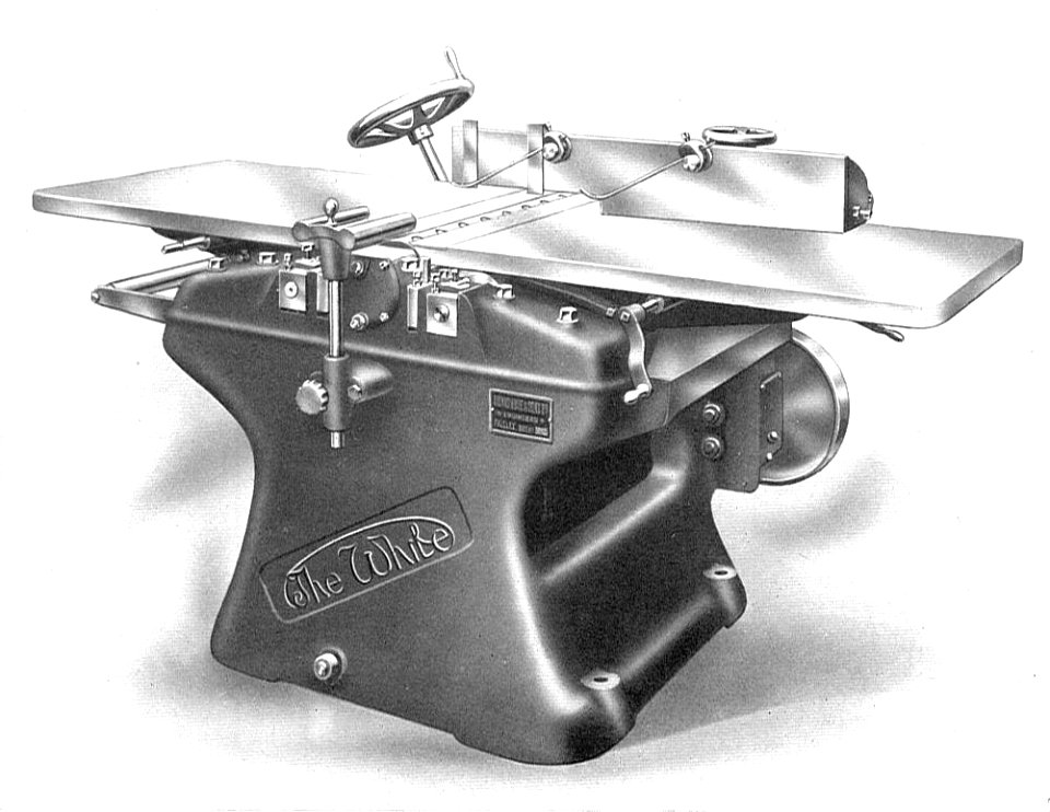 Planing and thicknessing machine (Carpentry and Joinery, 1925)