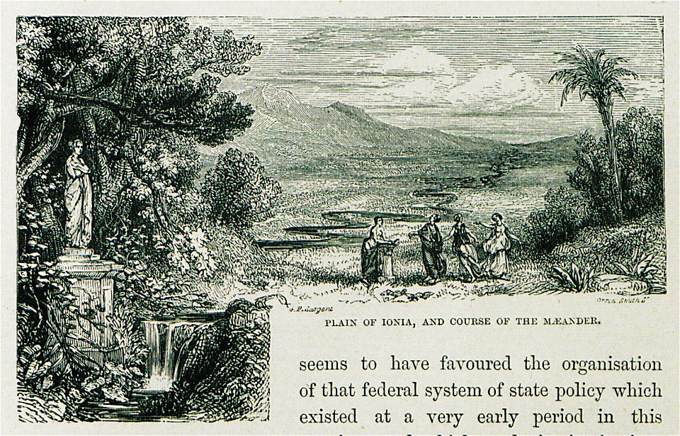 Plains of Ionia, and course of the Meander - Wordsworth Christopher - 1882