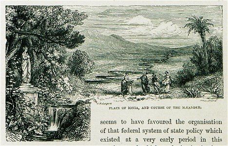 Plains of Ionia, and course of the Meander - Wordsworth Christopher - 1882