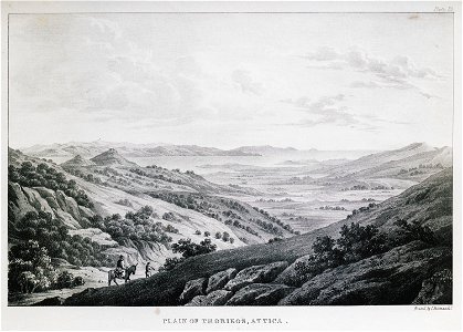 Plain of Thorikos, Attica - Dodwell Edward - 1834