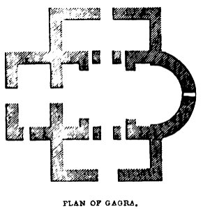 Plan of Gagra. John M. Neale. A history of the Holy Eastern Church. P.259