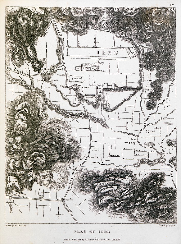 Plan of Iero - Gell William - 1810