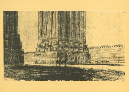 Planche 16 - Recueil de dessins par Tony Garnier
