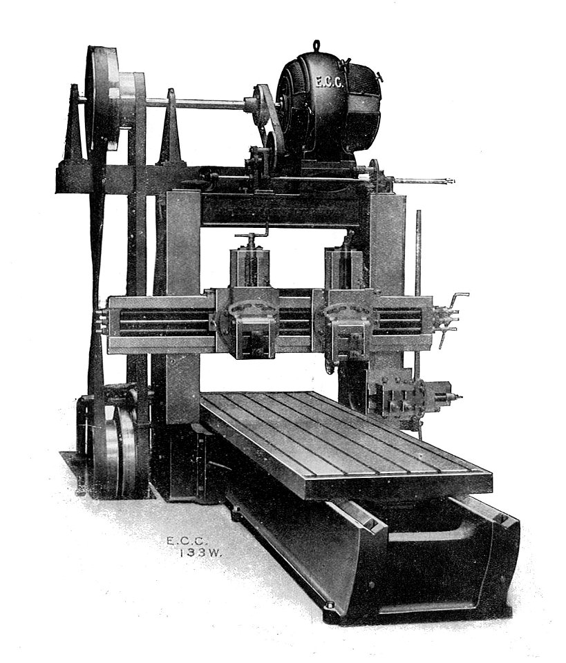 Planing machine with electric motor drive (Rankin Kennedy, Modern Engines, Vol VI)