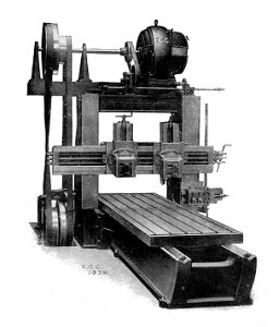Planing machine with electric motor drive (Rankin Kennedy, Modern Engines, Vol VI)