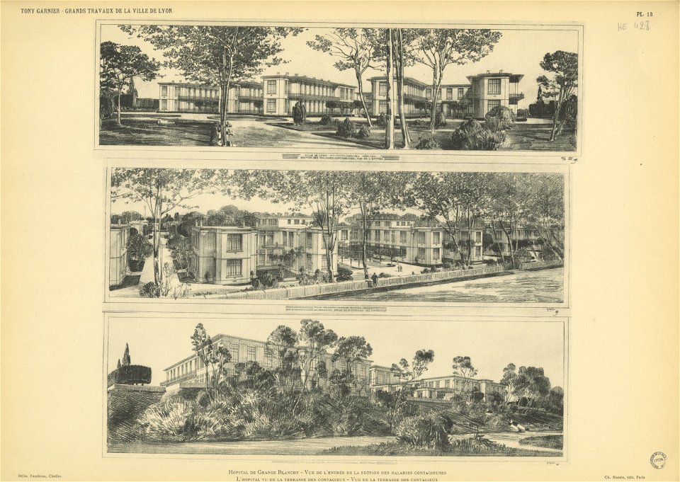 Planche 13. — Hôpital de Grange-Blanche