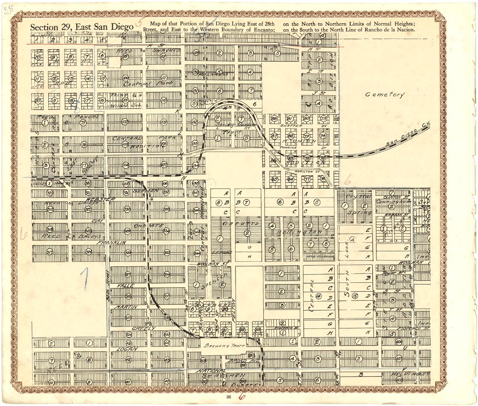 Plat book of San Diego County, California LOC 2007626895-39 - Free ...