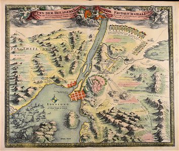 Plan der Belagerung von Fridrichshall angefangen von Carl dem XII (glorwürd... - CBT 5871356
