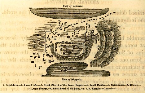 Plan of Nicopolis - Hughes Thomas Smart - 1820