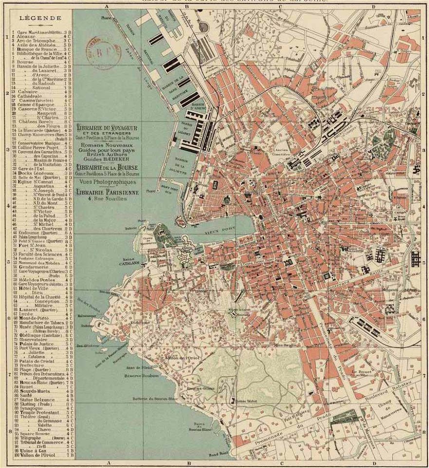 PLAN PINET 1890