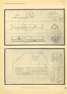 Planche 27. — Vacherie et services de la stérilisation du lait