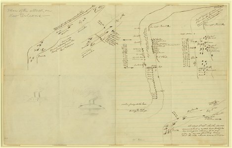 Plan of the attack on New Orleans LCCN2004661364