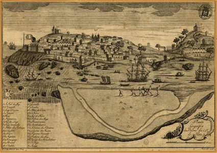 Planta geográfica da barra da cidade do Porto 1789 (2)