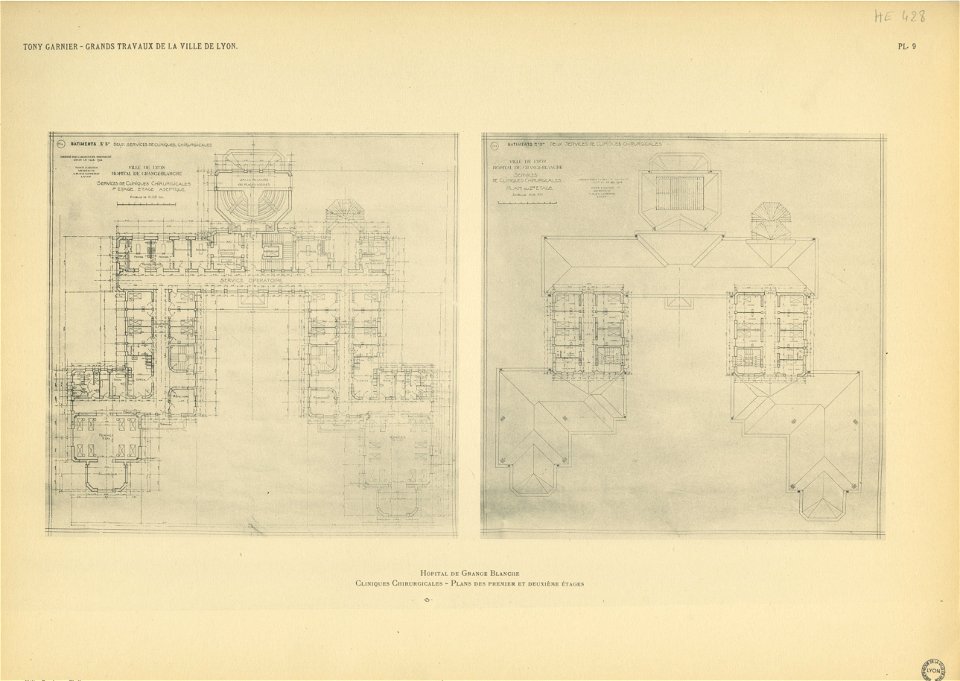 Planche 09. — Hôpital de Grange-Blanche