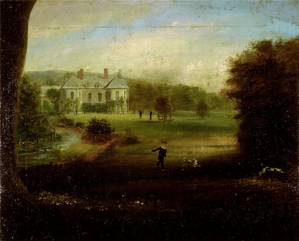 Plas Gogerddan, ca 1800 - artist unknown - NLW NLW gcf00937