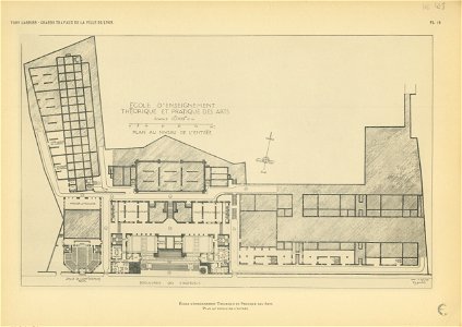 Planche 19. — Ecole d'enseignement théorique et pratique des arts