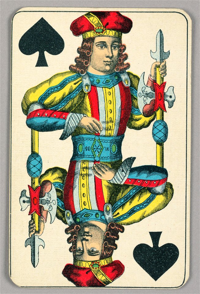 Playing Card, 1900 (CH 18807577)