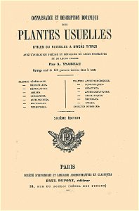 Plantes usuelles-Ysabeau-1878-AA-titre