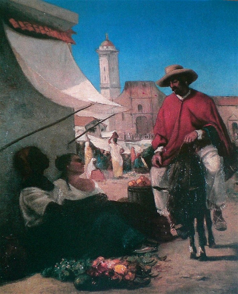 Plaza Mayor, Caracas - Camille Pissarro
