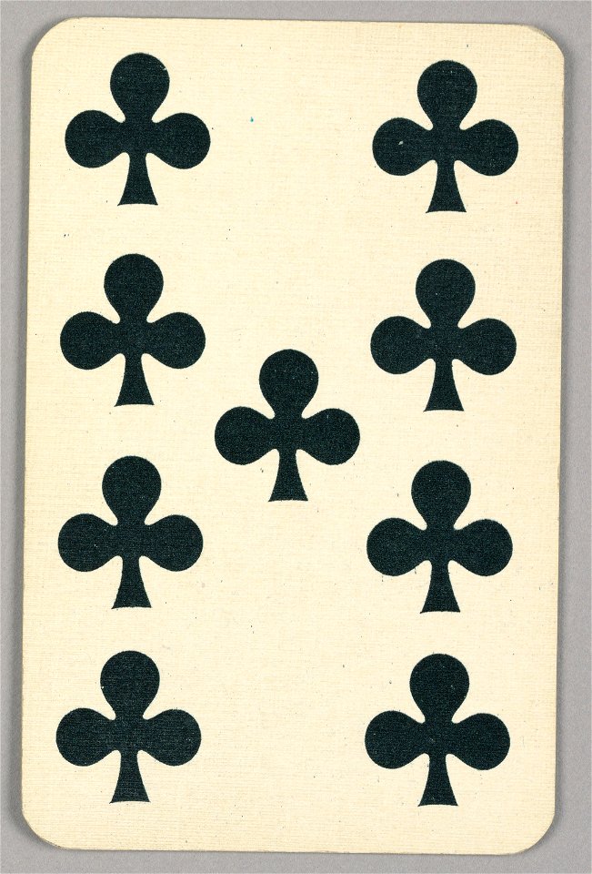 Playing Card, 1900 (CH 18807629)