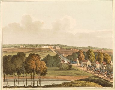 Plate V from 'An Historical Account of the Campaign in the Netherlands' by William Mudford (1817)