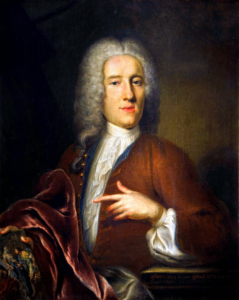 Johann Georg Platzer - Selbstbildnis 1731
