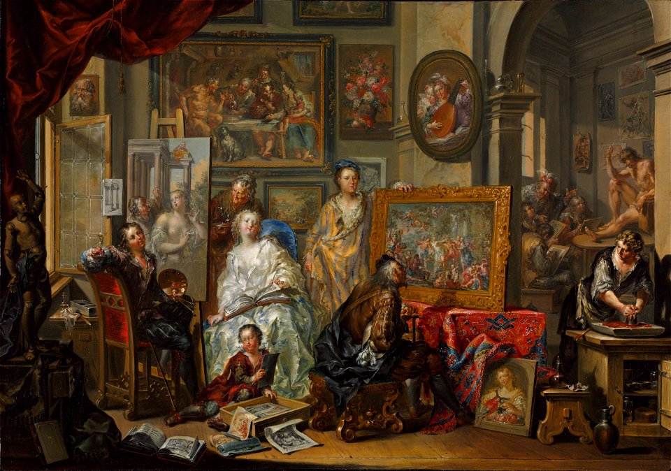 Platzer Atelier des Malers