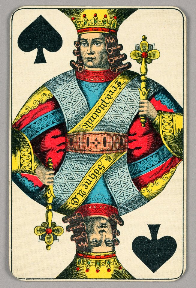 Playing Card, 1900 (CH 18807581)