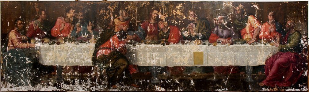 Plautilla Nelli-Last Supper - pre-restoration