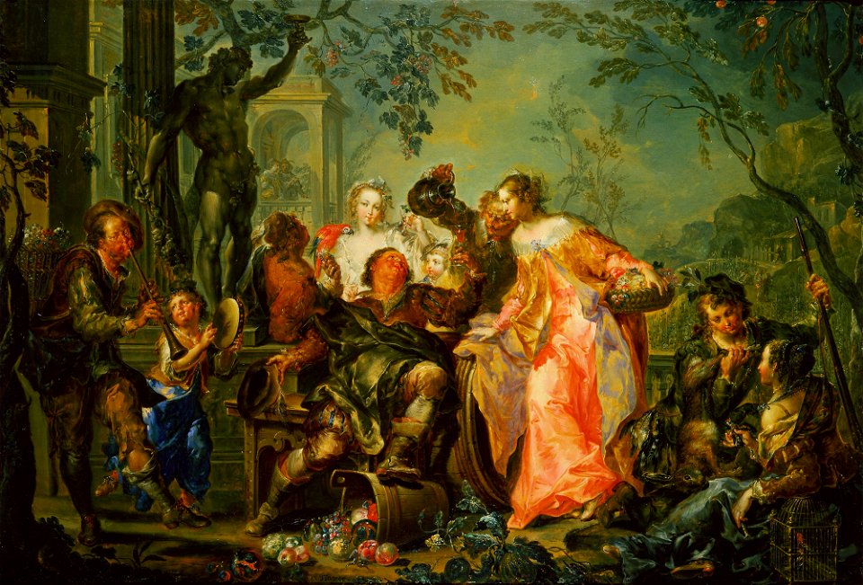Johann Georg Platzer - Herbst (aus der Folge Die Freuden der Jahreszeiten)