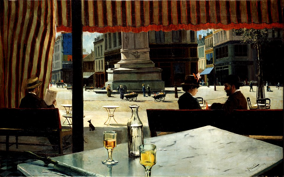 Plaza de París, por Eliseo Meifrén